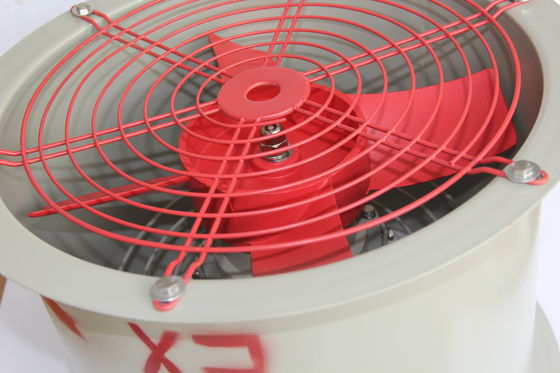 Ventilador axial a prueba de explosión de carga pesada de corriente alterna para zonas peligrosas
