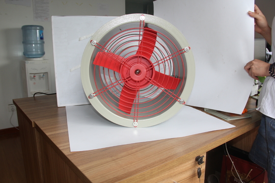 Ventilador axial a prueba de explosión certificado ATEX.