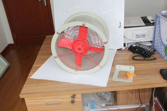 Ventilador axial a prueba de explosión certificado ATEX.