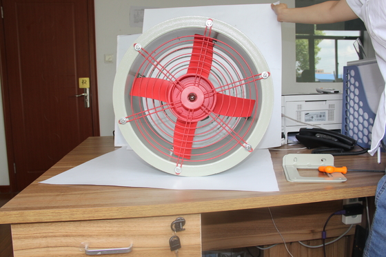 Ventilador axial a prueba de explosión certificado ATEX.