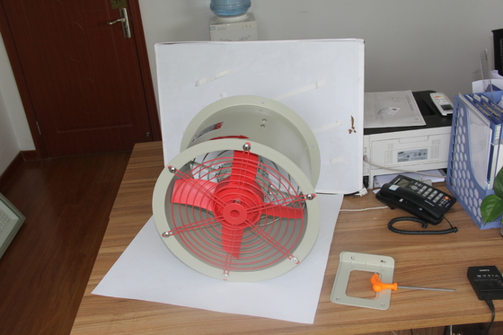 Ventilador axial a prueba de explosión certificado ATEX.