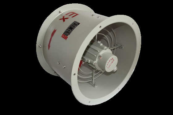Ventilador giratorio industrial a prueba de explosiones | Motor a prueba de llamas IECEx | Refrigeración multiposición para áreas de Zona 1/2