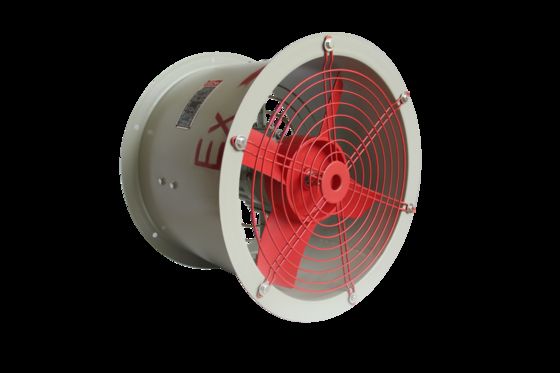 Ventilador axial a prueba de explosión de carga pesada de corriente alterna para zonas peligrosas