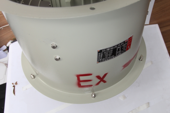 Ventilador axial a prueba de explosiones industrial | Ignífugo y anticorrosión | Múltiples opciones de montaje | Uso en Zona 1/2