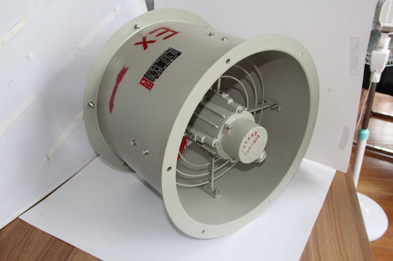Ventilador axial a prueba de explosiones industrial | Ignífugo y anticorrosión | Múltiples opciones de montaje | Uso en Zona 1/2