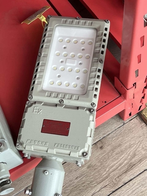 Precio de fábrica de luces de calle a prueba de explosión ATEX 50w-250w Ip66 al aire libre para el procesamiento químico de petróleo y gas