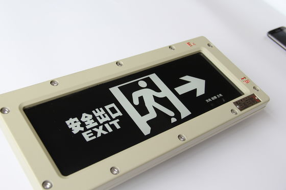 Marcador de salida LED a prueba de explosiones certificado ATEX CE IP66, 5700KCCT, 3W, fuente de luz LED de alto brillo para plantas químicas y gasolineras