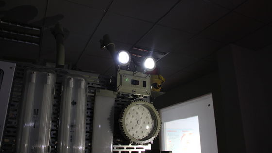 Luz de emergencia a prueba de llamas de 120 minutos, doble foco, para ubicaciones peligrosas