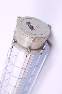 2x16W T6 lámpara LED de alta eficiencia IP66 ATEX aleación de aluminio + vidrio endurecido a prueba de explosión lámpara fluorescente LED lineal