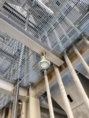 Lámparas de alta altura de led a prueba de explosión plana 5000k ATEX impermeable 120W Ip66