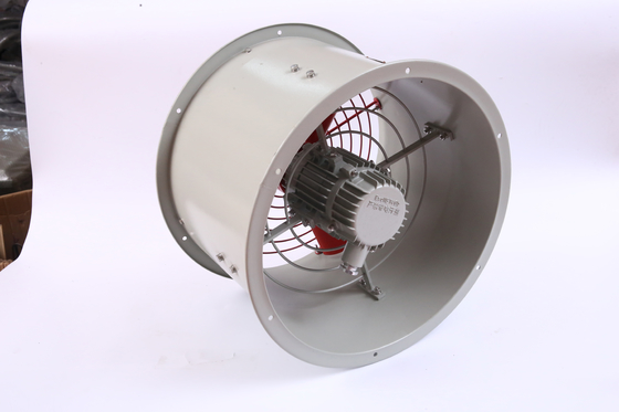 Ventilador axial ATEX BAF 250-750W IP54 Calificado para almacenamiento de productos químicos 4687 M3/min Ventilación a prueba de explosión CFM 2273-18250m3/h Ex Mark Ex Db IIB