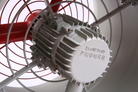 Ventilador axial ATEX BAF 250-750W IP54 Calificado para almacenamiento de productos químicos 4687 M3/min Ventilación a prueba de explosión CFM 2273-18250m3/h Ex Mark Ex Db IIB