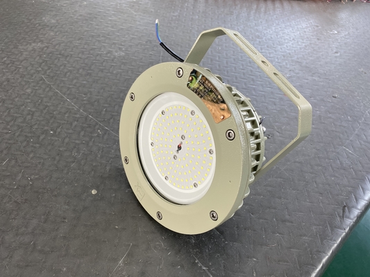 50000 horas de vida útil ATEX CNEX Certificado a prueba de explosión IP66 LED High Bay Light 100W 150W 200W para petróleo gas Química Minería Ambientes marinos