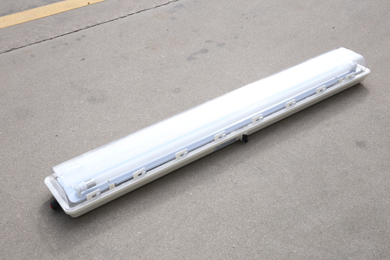 ATEX 1200mm longitud 2*18w doble tubo a prueba de explosión luz LED lineal para la zona 1 y 2, zona 21 y 22