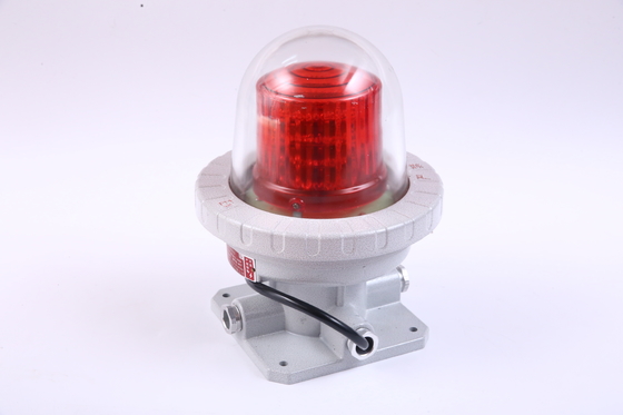 Luces de alarma a prueba de explosiones para montaje en pared, voltaje de 220 VCA y 24 VCC, para aplicaciones militares e industriales