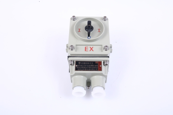 Interruptor a prueba de explosiones con voltaje nominal AC220V/380V AC 50/60HZ, con certificación IEC y corriente nominal de 10A