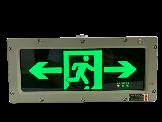 Venta directa de fábrica Atex Led Proof Explosion Emergency Industria Química Ip66 Luces de salida de gasolineras impermeables