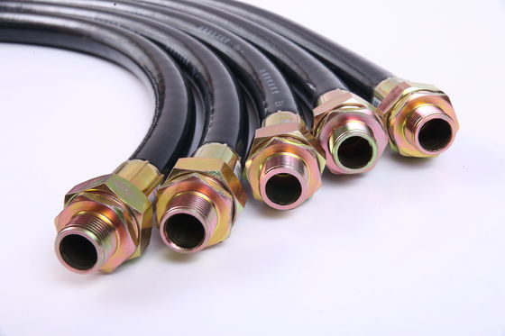 Conduit flexible a prueba de explosiones de fácil instalación G1.1/2'' Opciones de personalización con plástico de goma