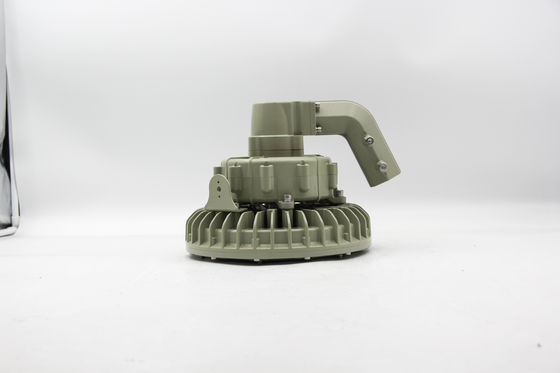 Luz de bahía alta LED industrial ATEX IECEx 100W 150W 200W, lámpara a prueba de explosiones con cuerpo de aluminio, 5700K CCT, IP66