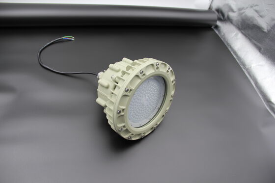 Luz LED de alto bahía a prueba de explosiones e impermeable IP66, certificada ATEX IECEx CNEX para industrias peligrosas