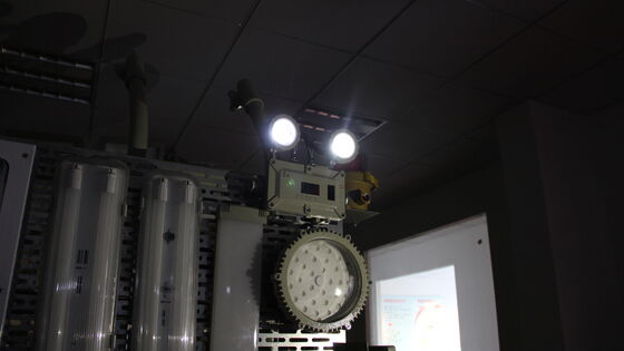 ATEX IP66 Luz de salida de emergencia recargable de dos puntos a prueba de explosión