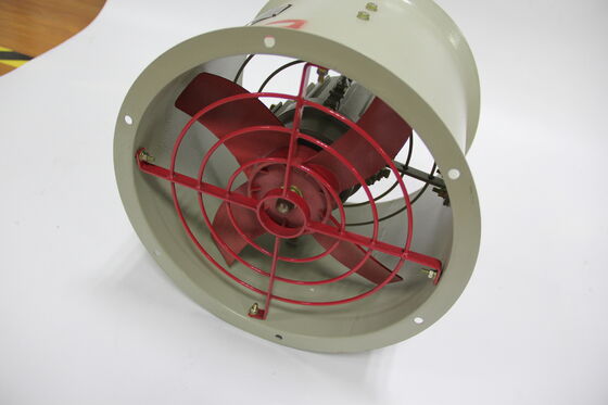 High Efficiency IP66 WFI Aluminum Alloy Louvers Explosion-Proof AC/DC Roof Exhaust Axial Flow Fan ATEX