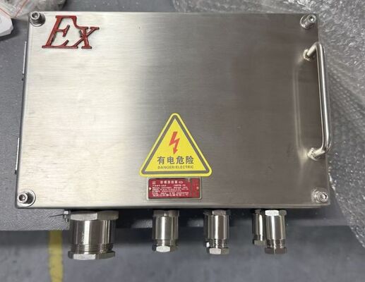 Caja de conexiones a prueba de explosiones de acero inoxidable 304/316, personalizada, resistente a la corrosión, M20/M25, certificada Atex