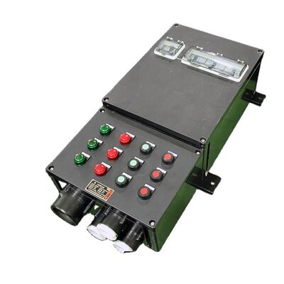 Ex Marcado Ex Db IIC T6 Gb Interruptor a prueba de explosión con construcción a prueba de polvo y clasificación IP66 para el cumplimiento de la seguridad