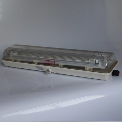 Luz fluorescente LED a prueba de explosiones IP66 de acero inoxidable T5 T8 Tubo Atex
