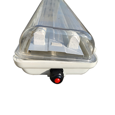 Lámpara de luz LED lineal a prueba de explosión de 100lm/w IP66 Industrial con 2 tubos