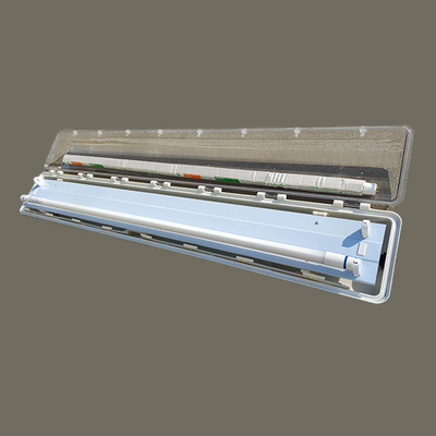 La luz IP66 LED de revestimiento a prueba de explosión 220V T5 T8 tubo ATEX para zonas peligrosas