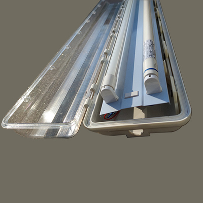 La luz IP66 LED de revestimiento a prueba de explosión 220V T5 T8 tubo ATEX para zonas peligrosas