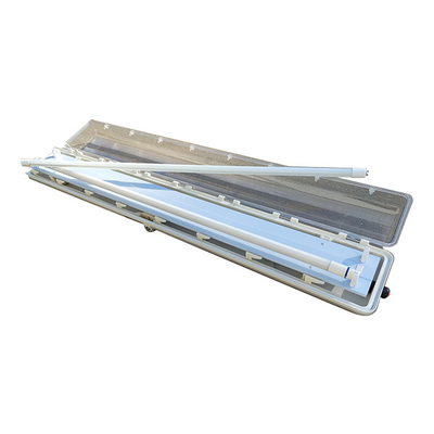 ATEx IP66 18w LED Luz de tubo a prueba de explosión 2x18W 3x18W fuerte impacto Luz fluorescente de plástico completo
