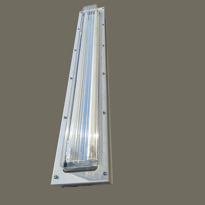 Lámpara fluorescente a prueba de explosión de sala limpia Tipo colgante, 2 pies / 3 pies / 4 pies / 5 pies (1.2M), IP66 Triproof Twin Tube para garajes y áreas peligrosas