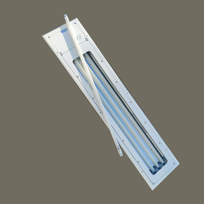 0.6M 1.2M 100LM/W Lámpara LED lineal a prueba de explosión 36w Lámpara industrial segura T6 LED de acero a prueba de explosión Luz lineal