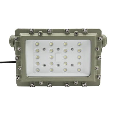 Luz de inundación LED a prueba de explosión AC100-277V de voltaje 50w y nivel de protección IP66 para zonas industriales y de gas de petróleo