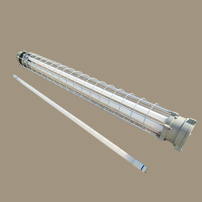 Ip66 1.2M 4Ft Lámparas a prueba de explosión lineal LED Industrial 18-36W Luz fluorescente de doble tubo a prueba de explosión