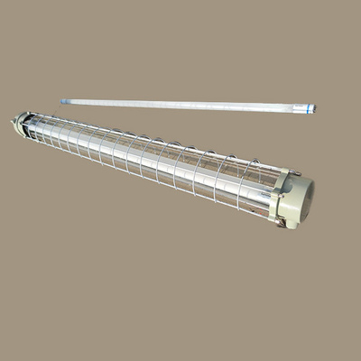 Ex Db Eb IIC T6 Gb/Ex Tb IIIC T80C Db 600 mm Luz fluorescente a prueba de explosión para la zona 1 2 Clase de seguridad II