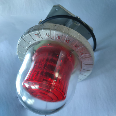 Luz de advertencia de alarma a prueba de explosión IP65 ATEX para la zona peligrosa 1/2 Zona 21/22 Almacén industrial