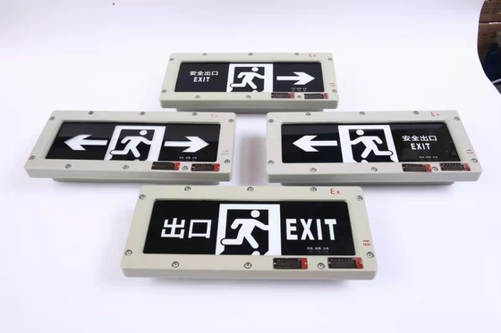 Luzes de emergencia a prueba de explosión de aleación de aluminio con alto índice de reflexión CRI Ra≥70 Descripción personalizada