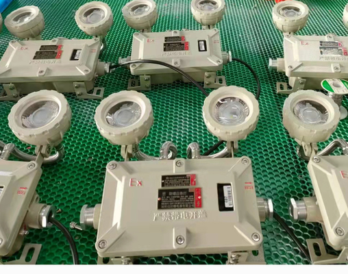 Luz de emergencia a prueba de explosión montada en la pared con 1CCT80 Min tiempo de emergencia utilizado para áreas industriales