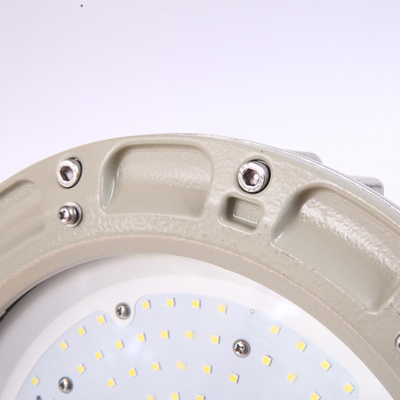 Luces LED de bahía alta a prueba de explosiones para techo de 150W ATEX Ex d IIC T6 Gb IP66 a prueba de agua para zonas peligrosas