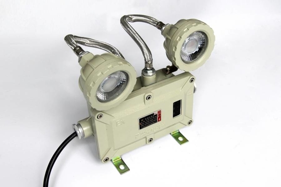 Luz de emergencia a prueba de explosión con montaje en pared y techo