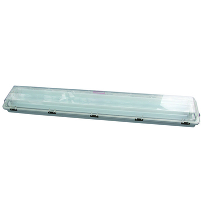 IP66 9-54w Luz fluorescente a prueba de explosión Material GRP 100ml/w Eficiencia 5 años de garantía