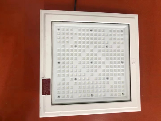 ATEX 18 * 18 pulgadas de forma cuadrada Luz a prueba de explosión 100w 130lm / w Luz de gasolinera con cinco años de garantía