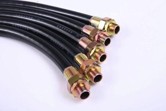 PVC duradero de conducto de tubería flexible eléctrica a prueba de explosión manguera flexible de acero inoxidable