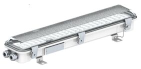 Zona de ubicación peligrosa 1 y 2 ATEX CE aprobado IP66 10W 18W 36W Luz fluorescente Industrial Luz LED lineal a prueba de explosión