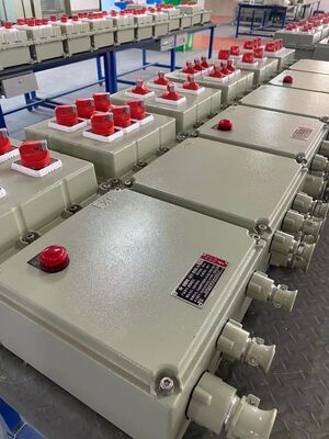 Instalación en pared de caja de terminal resistente a explosiones IP66 Recinto eléctrico impermeable que ofrece protección en entornos industriales peligrosos