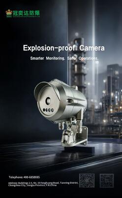 Cámara de vigilancia a prueba de explosión para la zona de la industria petrolera y del gas y química 1/21